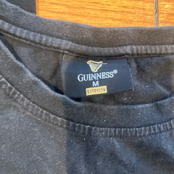 2 Vintage Guinness t-shirts! Medium Black (bundle of two) - Picture 5 of 7